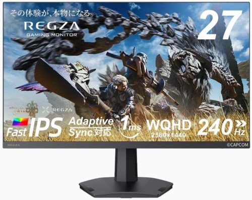 TVS REGZA ゲーミングモニター 27インチ RM-G276N