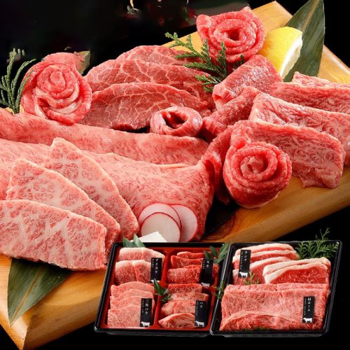 焼肉牛兵衛 黒毛和牛 国産牛 6種 2段重 焼肉セット