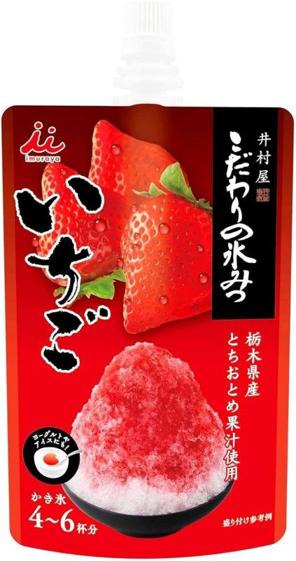 井村屋 こだわりの氷みつ いちご