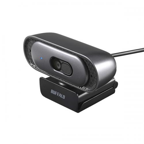 バッファロー(BUFFALO) ステレオマイク内蔵390万画素WEBカメラ オートフォーカス機能搭載モデル BSW700MZシリーズ BSW700MBKZ