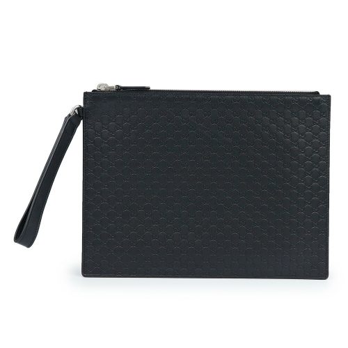 グッチ(GUCCI) マイクログッチシマレザー クラッチバッグ