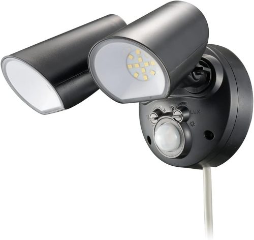 オーム電機(OHM) monban LEDセンサーライト 2灯 LS-AS2000K4-K 06-4288