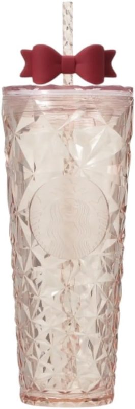 スターバックス(Starbucks) ホリデー2025コールドカップタンブラーリボン710ml