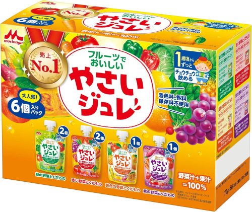 森永乳業 フルーツでおいしいやさいジュレ フレーバーセット