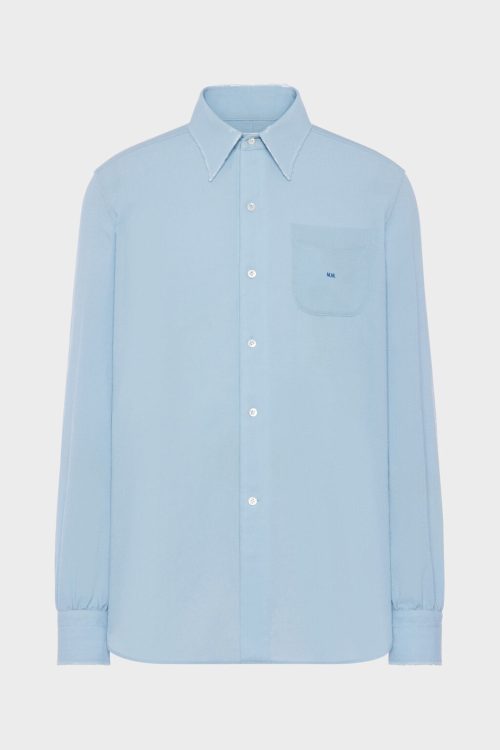 メゾン・マルジェラ(Maison Margiela) バージンウール ロングスリーブシャツ