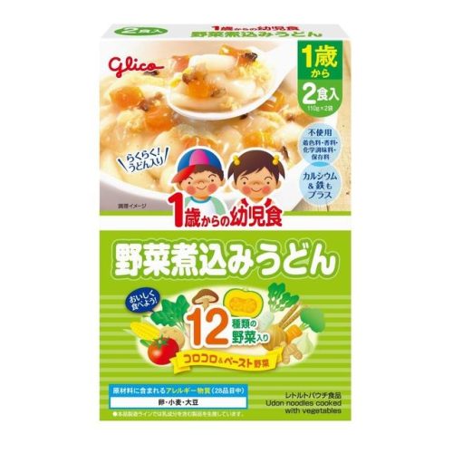 江崎グリコ(Glico) 1歳からの幼児食 野菜煮込みうどん