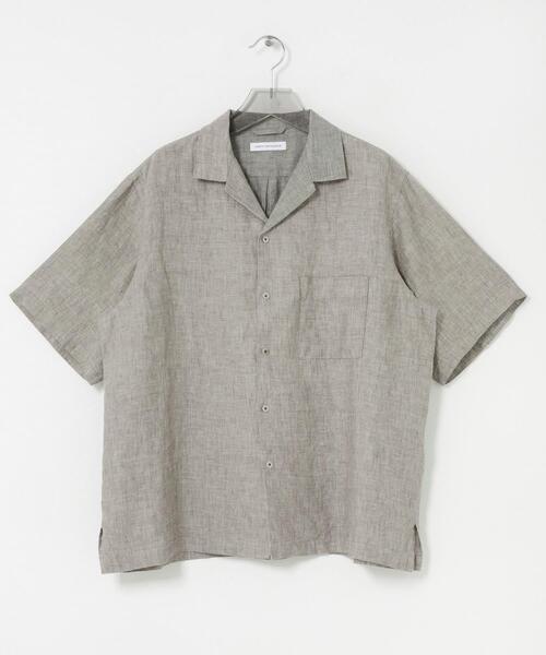 アーバンリサーチ(URBAN RESEARCH) LINEN CHAMBRAY O/C SHIRTS
