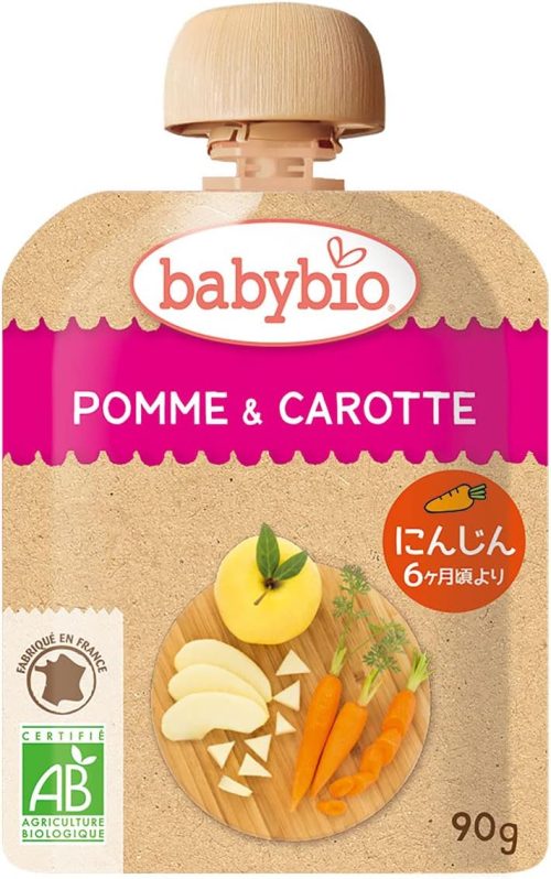 ベビービオ(babybio) ベビースムージー アップル・キャロット