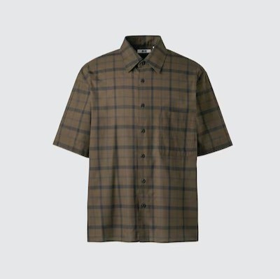 ユニクロ(UNIQLO) ボクシーシャツ