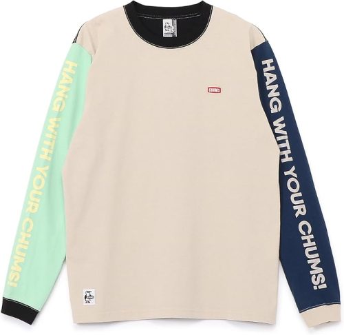 チャムス(CHUMS) HWYCブラッシュドロングスリーブTシャツ ロンT ロングTシャツ
