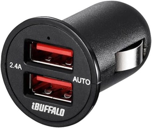 バッファロー(BUFFALO) シガーソケット用USB急速充電器 BSMPS2401P2