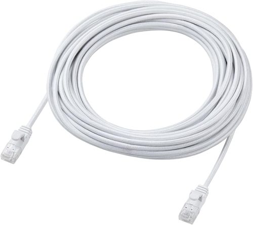 エレコム(ELECOM) Cat6A LANケーブル メッシュ ECLD-GPAM/WH100
