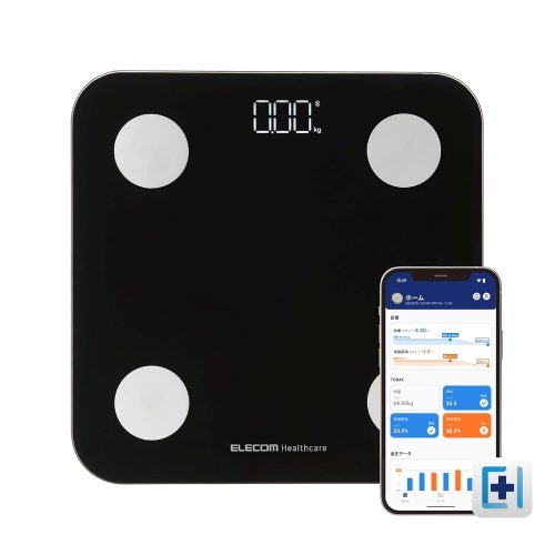 エレコム(ELECOM) Bluetooth(R)+Wi-Fi通信機能搭載体組成計 HCS-BTWFS01