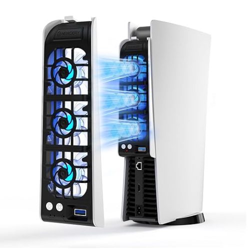 NEWDERY PS5用 冷却ファン N4P08