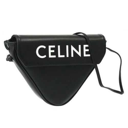 セリーヌ(CELINE) トライアングルバッグ スムースカーフスキンミディアム メッセンジャーバッグ