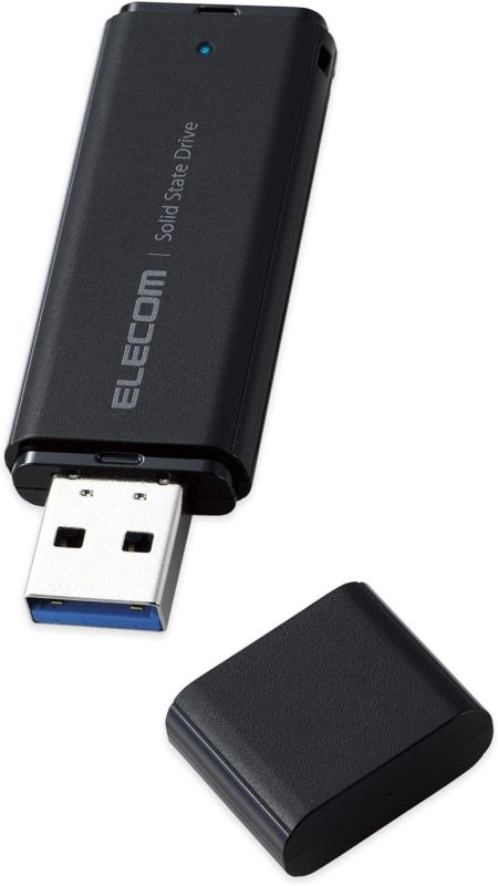 エレコム(ELECOM) 外付けポータブルSSD ESD-EMC0500G