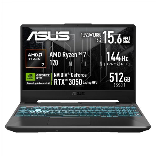 エイスース(ASUS) ASUS TUF Gaming A15 FA506NCQ-R7R3050WPS