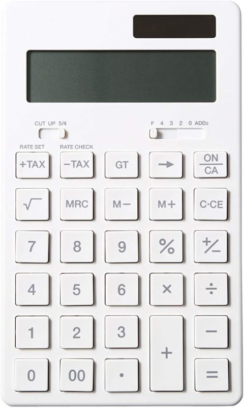 無印良品 電卓 KK-1154MS