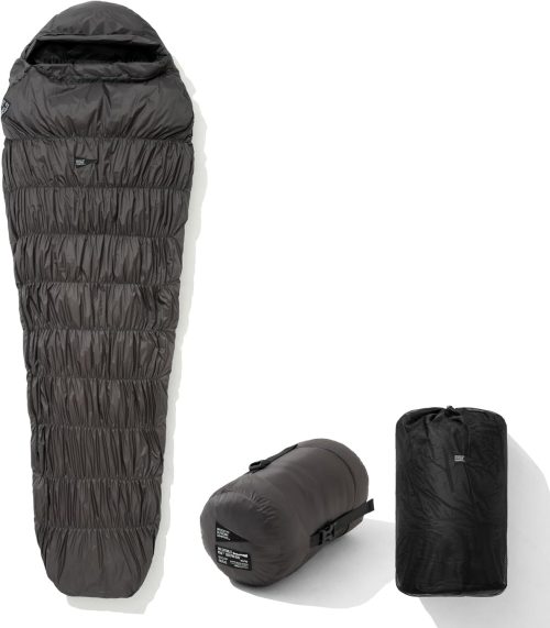 ブルックリンアウトドアカンパニー(BROOKLYN OUTDOOR COMPANY) ダックダウンスリーピングバッグ 寝袋 800FP 750g