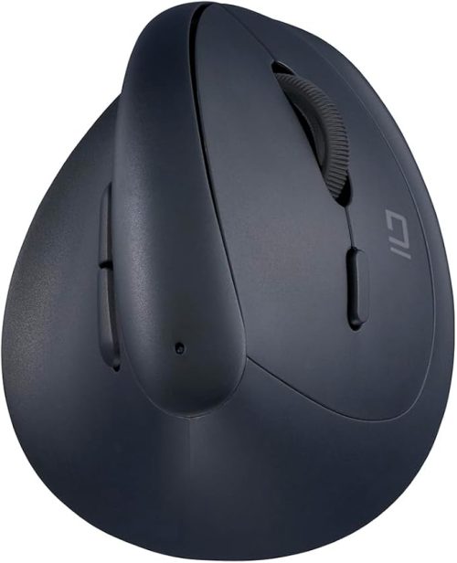 ナカバヤシ(Nakabayashi) PICK! Bluetoothミニエルゴ静音5ボタンBlueLEDマウス MUS-BKF223BK