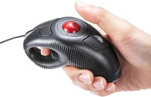サンワサプライ(SANWA SUPPLY) ごろ寝マウス 有線マウス トラックボール 400-MA083