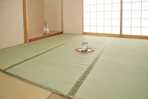 イケヒコ・コーポレーション(IKEHIKO) フリーカット い草 上敷きカーペット 不知火 6300131