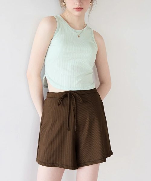 シードレス(SEA DRESS) ショートパンツ×タンクトップビキニ 水着 3点セット