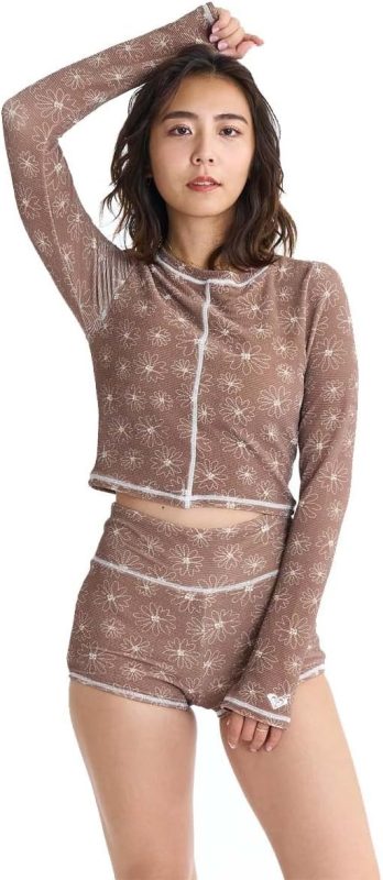 ロキシー(ROXY) ROXY CALM RIDE 配色ステッチ セット 水着