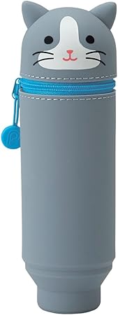 リヒトラブ(LIHIT LAB.) スタンドペンケース プニラボ ハチワレネコ A7712-4