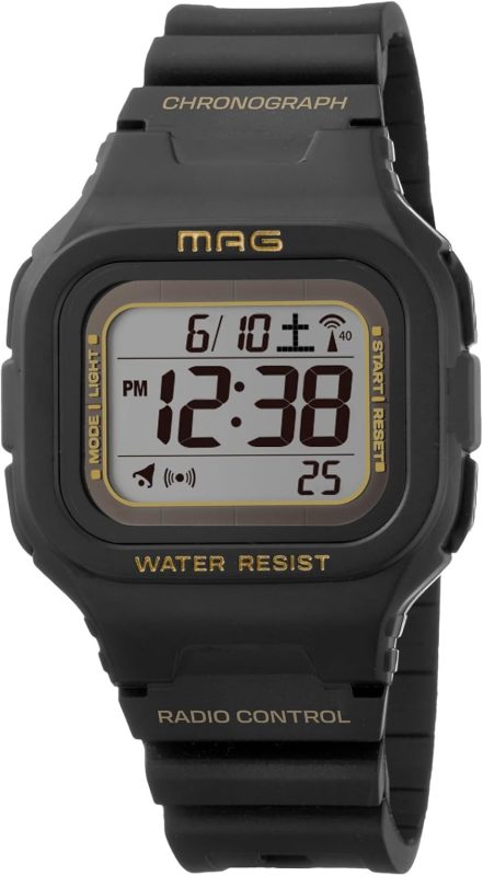 マグ(MAG) 電波ソーラーウォッチ MW-550 BK2
