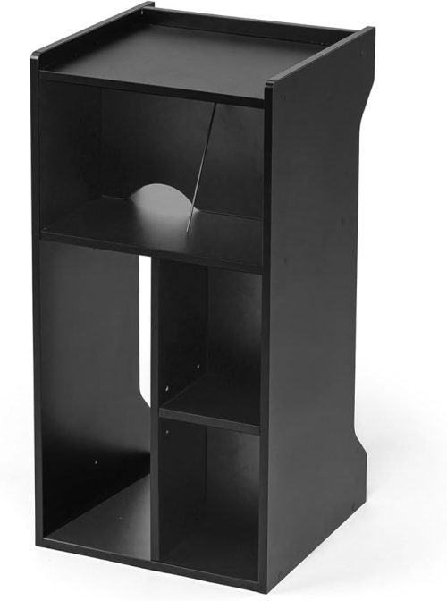 イーサプライ キューブ型収納ボックス 棚付きゲーム機収納・ハイタイプ EZ1-CUBEG12