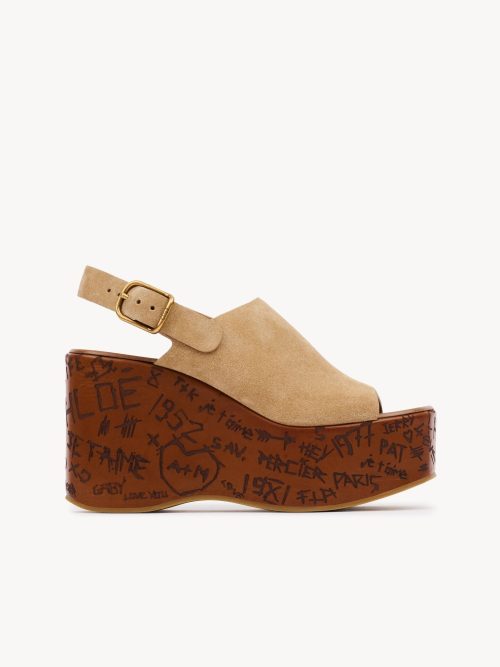 クロエ(Chloe) Maximeウェッジ サンダル