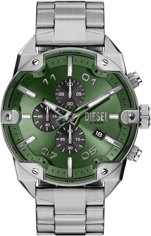 ディーゼル(DIESEL) Spiked stainless steel watch DZ4712