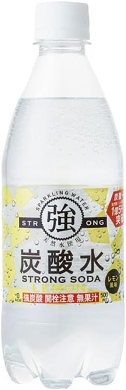 友桝飲料 強炭酸水 レモンフレーバー