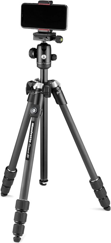 マンフロット(Manfrotto) Element MII カーボン4段三脚MBTキット MKELMII4CMB-BH