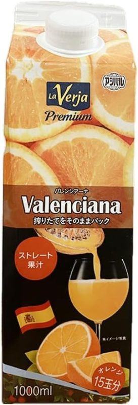 アシストバルール バレンシアーナストレートオレンジジュース100%