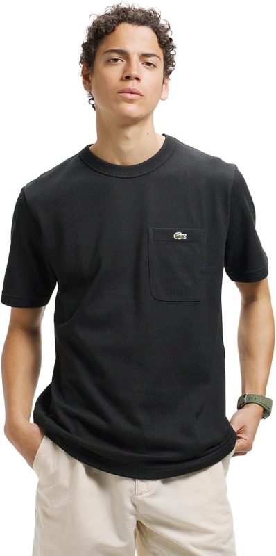 ラコステ(LACOSTE) 鹿の子地ポケット半袖Tシャツ TH4921-99