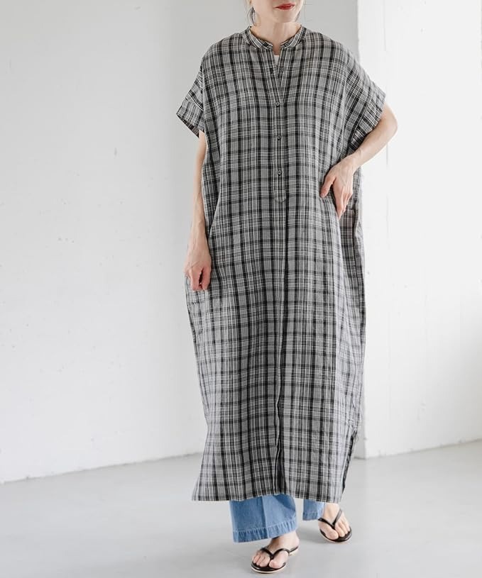 アーバンリサーチドアーズ(URBAN RESEARCH DOORS) ワンピース FORK&SPOON リネンレーヨンシャツワンピース