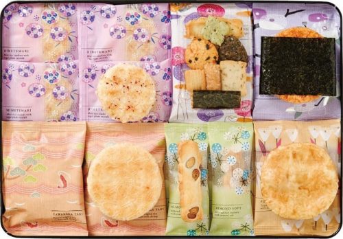 えくぼ屋 えくぼ夏和菓撰おかき詰合せ