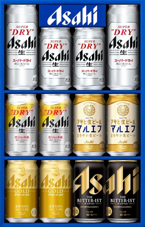 アサヒ(Asahi) 5種12本ビールギフトセット