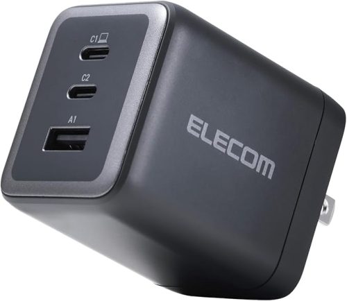 エレコム(ELECOM) USB Power Delivery 100W AC充電器 EC-AC104100BK