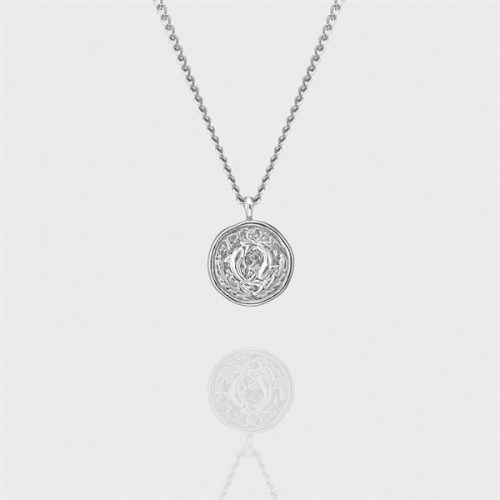 ヨンドシーオムプラス(4℃HOMME+) シルバー ネックレス