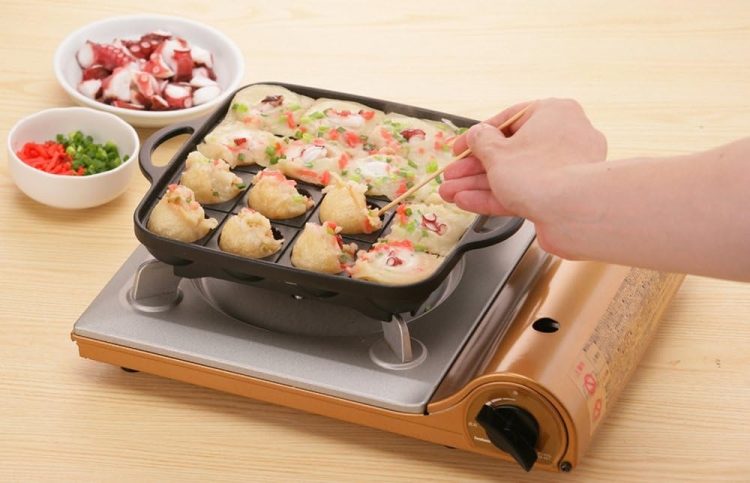 たこ焼き器のイメージ