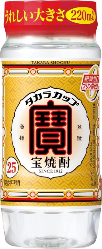 宝酒造 宝焼酎 タカラカップ 25度