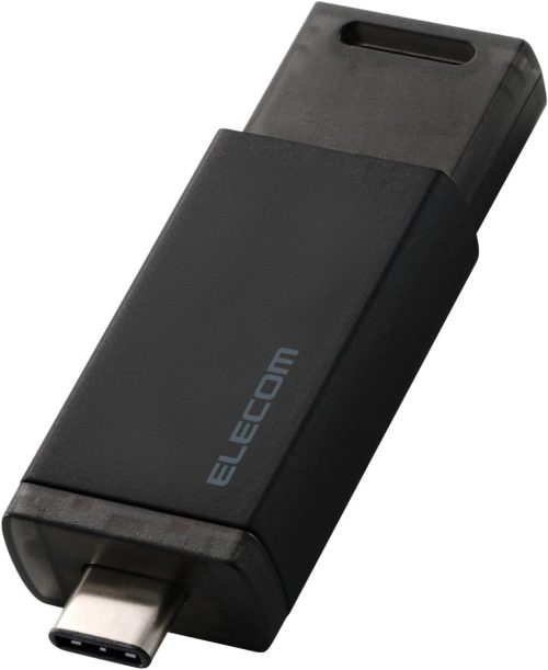 エレコム(ELECOM) USB Type-C コネクター対応外付けポータブルSSD ESD-ESK0500G