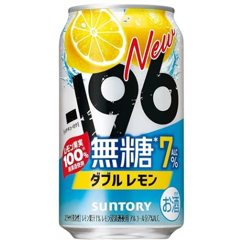 サントリー(SUNTORY) -196 無糖 ダブルレモン