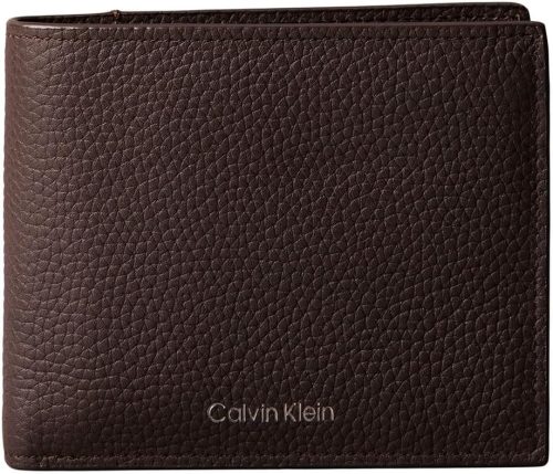 カルバンクライン(Calvin Klein) エンボスレザーハーフウォレット