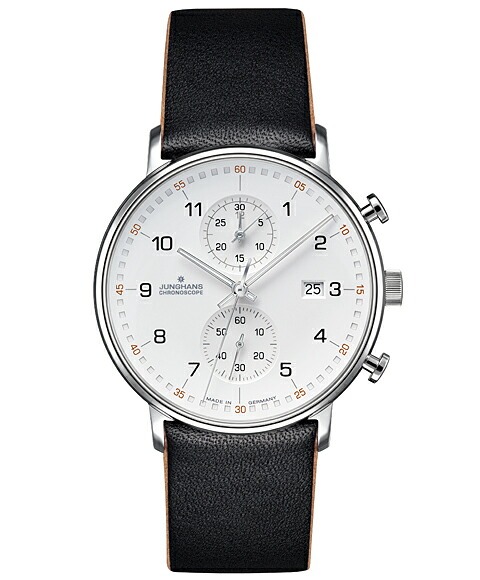 ユンハンス(JUNGHANS) フォームC クロノグラフ メンズ 041/4771.00