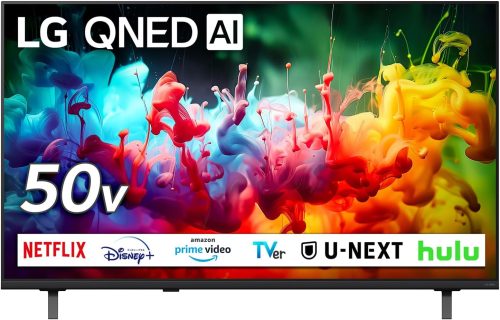 LGエレクトロニクス(LG Electronics) 55V型 LG QNED AI QNED70 4K スマートテレビ 2026 50QNED70BJA