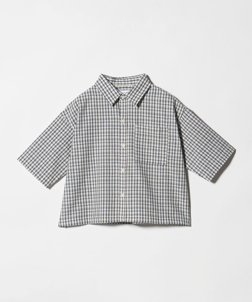 ユナイテッドアローズ グリーンレーベルリラクシング(UNITED ARROWS green label relaxing) チェック シャツ キッズ
